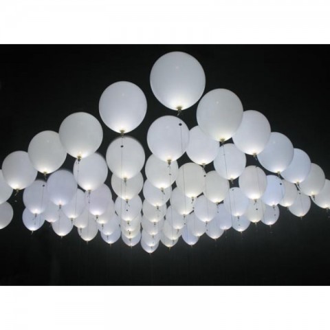Mini led a sfera per palloncini - 50 pezzi