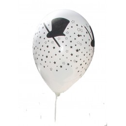 Palloncini Stelle, cilindro e bacchetta magica