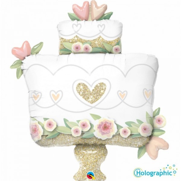Palloncino per matrimonio a forma di torta Nuziale gigante