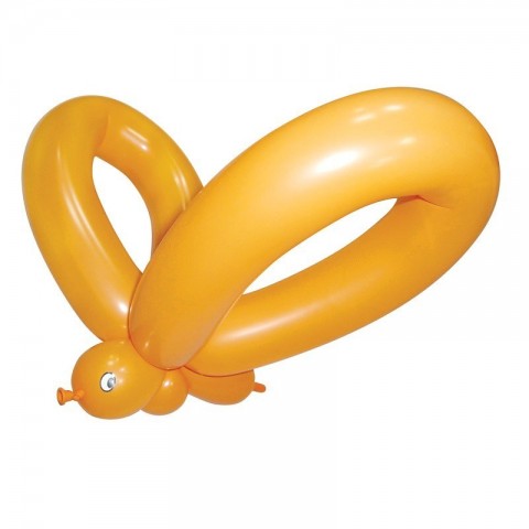 100 Palloncini modellabili spaghetti MINI da sagomare per sculture - Mini Slim Ball "160Q" colori pastello assortiti