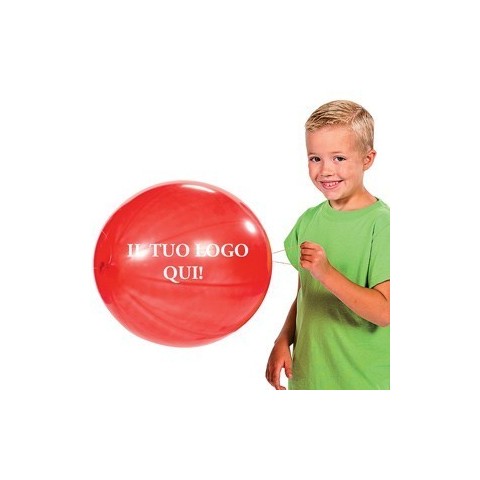 500 Palloni personalizzabili con elastico Punchball diametro 45 cm – (18 inch). Stampa logo brand o marchio aziendale