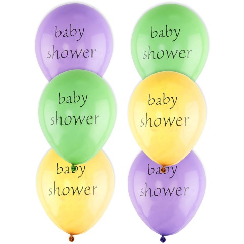 100 palloncini classici (diam. 30 cm) personalizzati 1 lato - 1 colore 