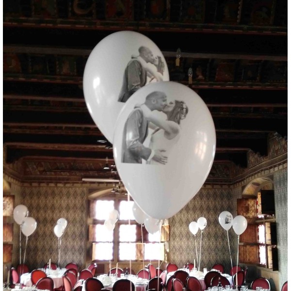Palloncini personalizzabili con nomi foto messaggio per compleanno, party, matrimonio - 100 pezzi 