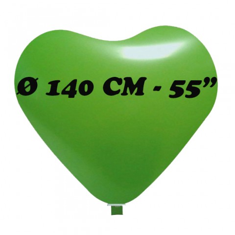 palloncino cuore gigante diametro 140 cm