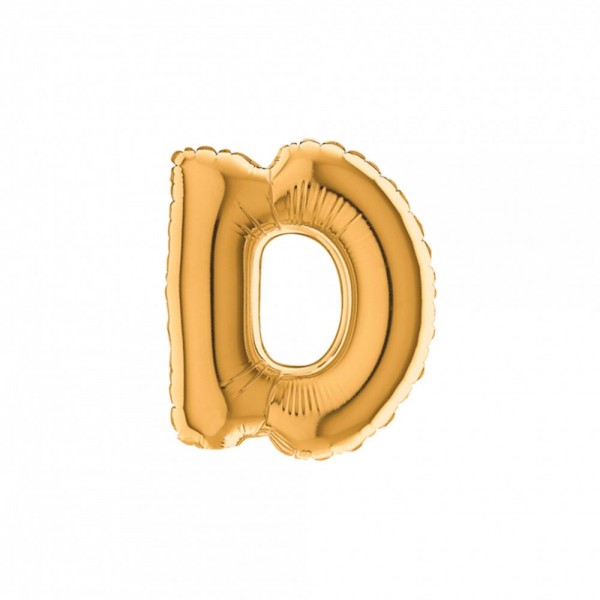 LETTERA "D" mini in mylar - altezza...