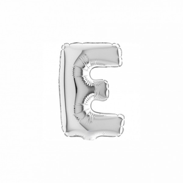 LETTERA "E" mini in mylar - altezza...