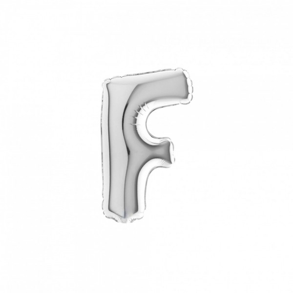 LETTERA "F" mini in mylar - altezza...