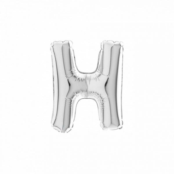 LETTERA "H" mini in mylar - altezza...