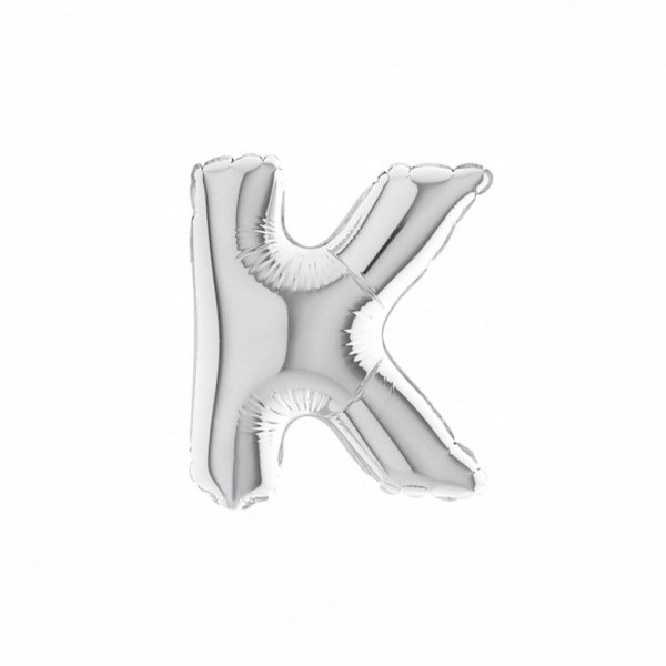 LETTERA "K" mini in mylar - altezza...