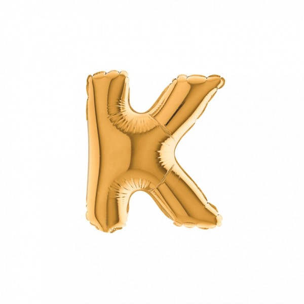 LETTERA "K" mini in mylar - altezza...