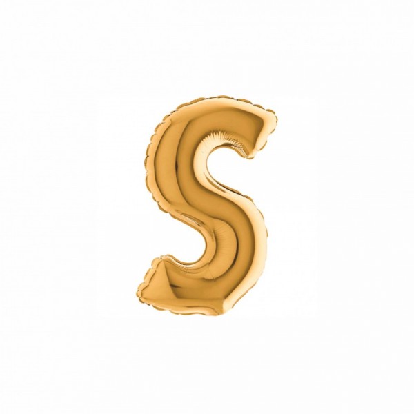 LETTERA "S" mini in mylar - altezza...