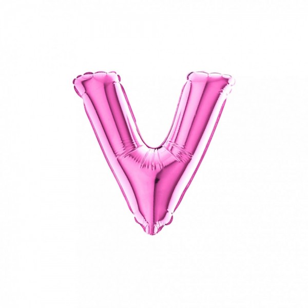 LETTERA "V" mini in mylar - altezza...