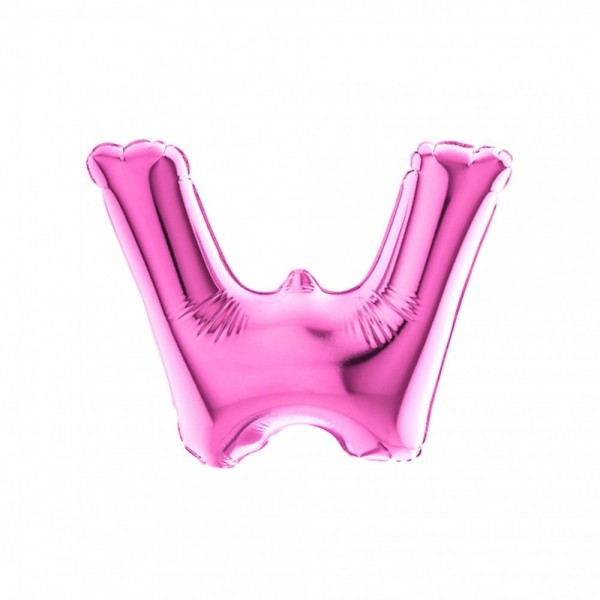 LETTERA "W" mini in mylar - altezza...