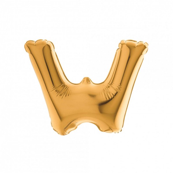 LETTERA "W" mini in mylar - altezza...