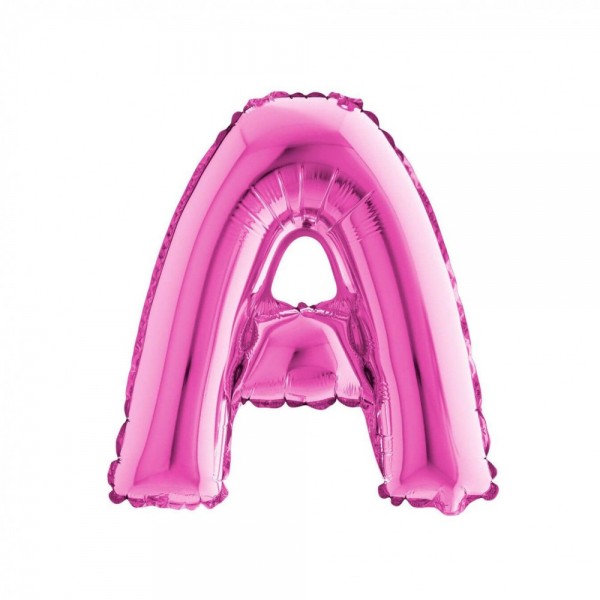 LETTERA "A" media in mylar - altezza...