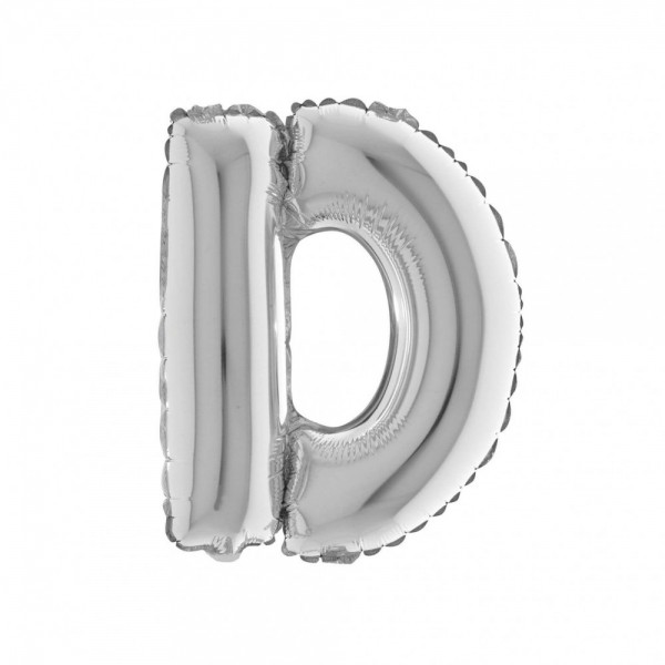 LETTERA "D" media in mylar - altezza...