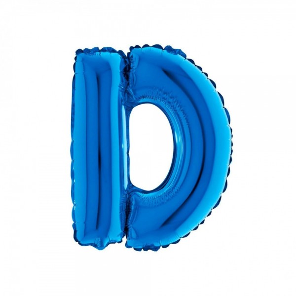 LETTERA "D" media in mylar - altezza...