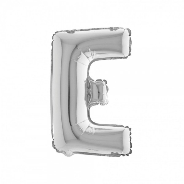 LETTERA "E" media in mylar - altezza...