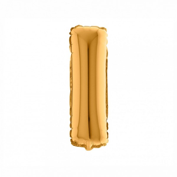 LETTERA "I" media in mylar - altezza...