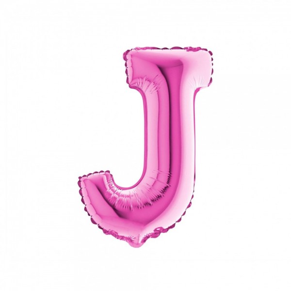 LETTERA "J" media in mylar - altezza...