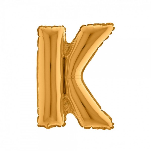 LETTERA "K" media in mylar - altezza...