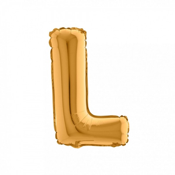 LETTERA "L" media in mylar - altezza...