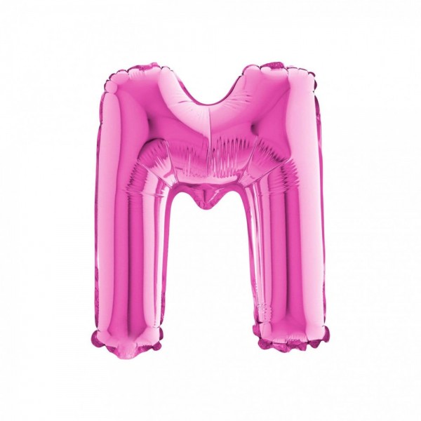 LETTERA "M" media in mylar - altezza...