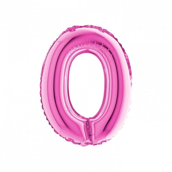 LETTERA "O" media in mylar - altezza...