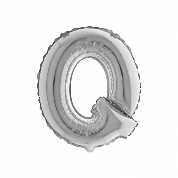 LETTERA "Q" media in mylar - altezza...