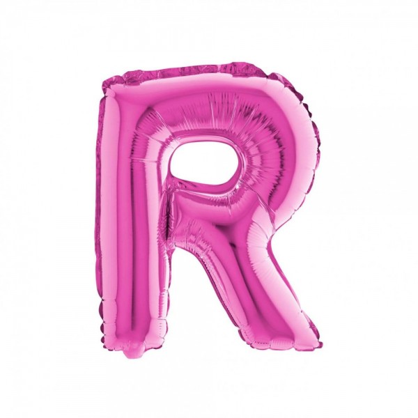LETTERA "R" media in mylar - altezza...
