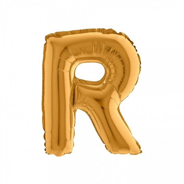 LETTERA "R" media in mylar - altezza...