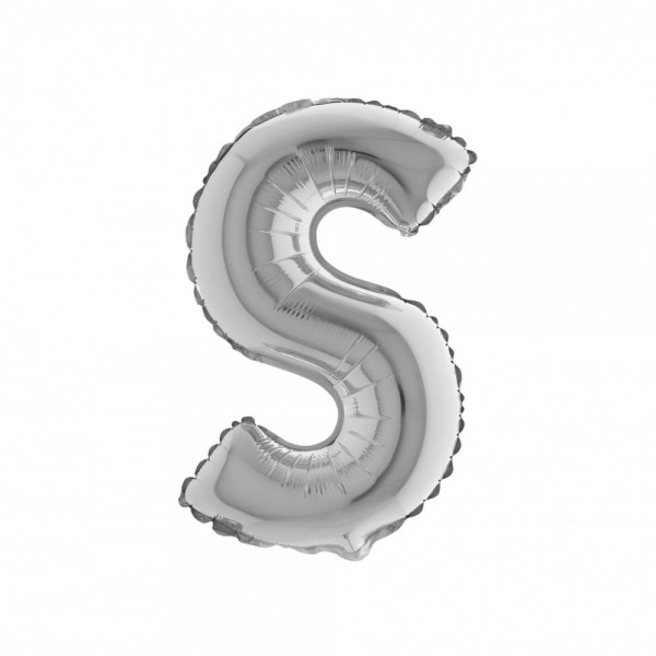 LETTERA "S" media in mylar - altezza...