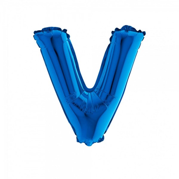 LETTERA "V" media in mylar - altezza...