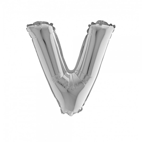 LETTERA "V" media in mylar - altezza...
