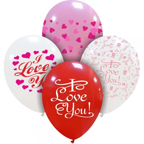 SAN VALENTINO - PALLONCINI I LOVE YOU...