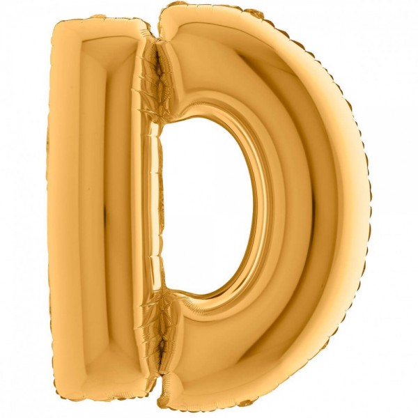 LETTERA "D" maxi in mylar - altezza...