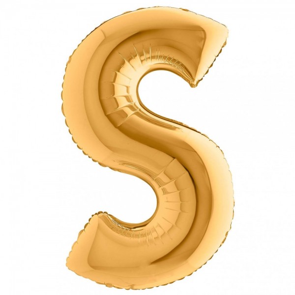 LETTERA "S" maxi in mylar - altezza...