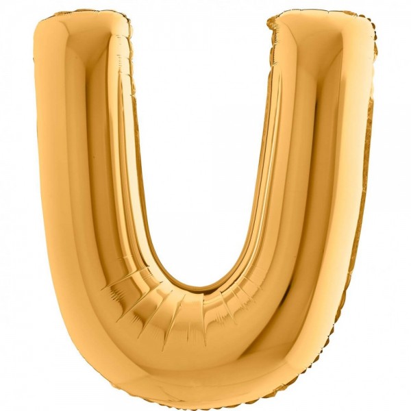 LETTERA "U" maxi in mylar - altezza...