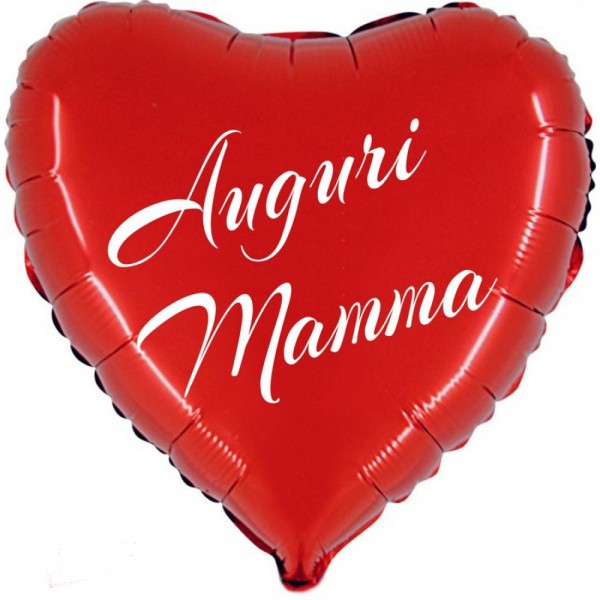 Palloncino mylar a forma di cuore...