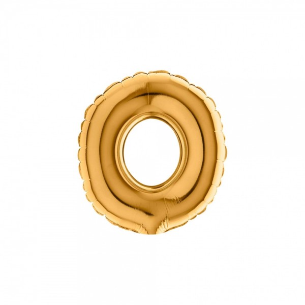 NUMERO "0" mini in mylar - altezza 18...