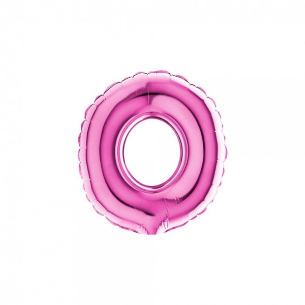 NUMERO "0" mini in mylar - altezza 18...