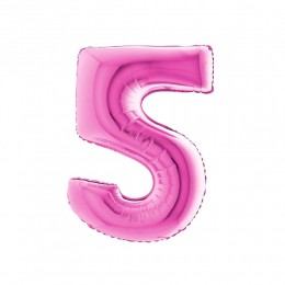 NUMERO "5" medio in mylar -...