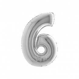NUMERO "6" medio in mylar -...