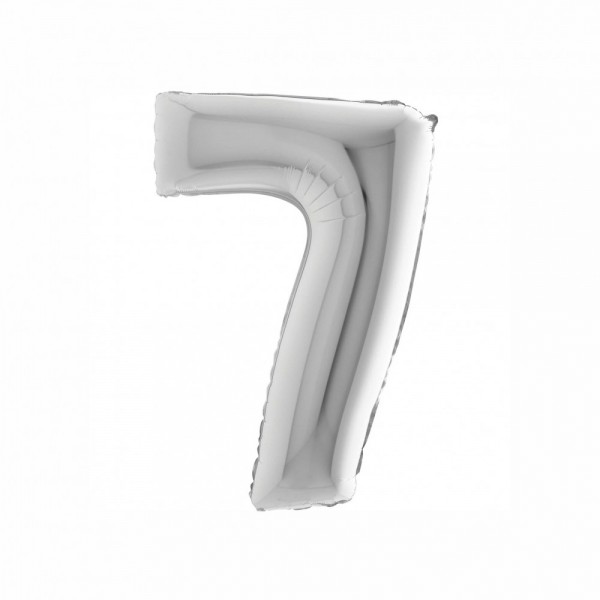 NUMERO "7" medio in mylar - altezza...