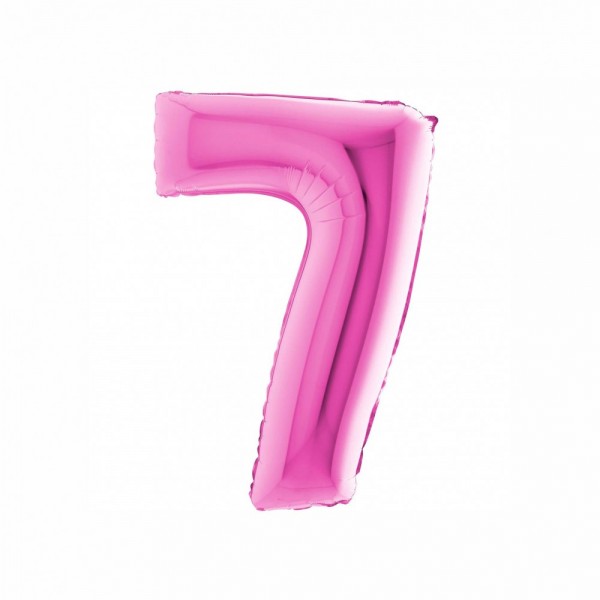 NUMERO "7" medio in mylar - altezza...