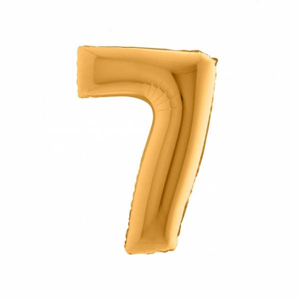 NUMERO "7" medio in mylar - altezza...