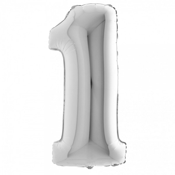 NUMERO "1" maxi in mylar altezza 1...