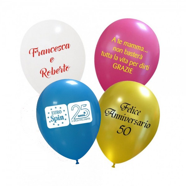 100 Palloncini diametro 30 cm - (12...