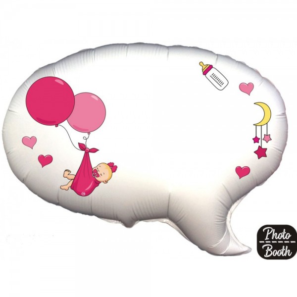 Photo Booth - palloncino mylar Bimba...