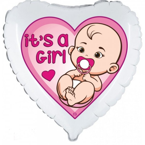 Palloncino in mylar It's a Girl - a...
